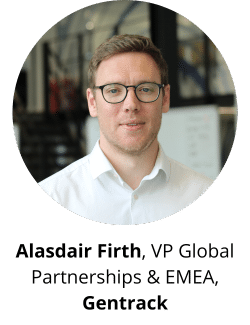 Alasdair Firth, VP Global Partnerships & EMEA, Gentrack