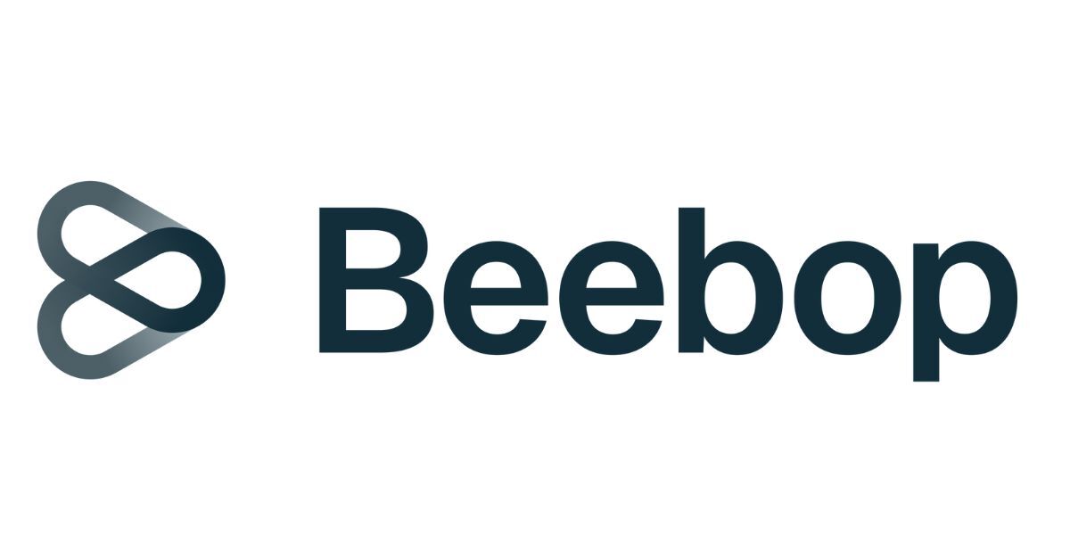 Beebop logo white